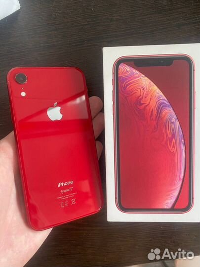 iPhone XR 64gb red