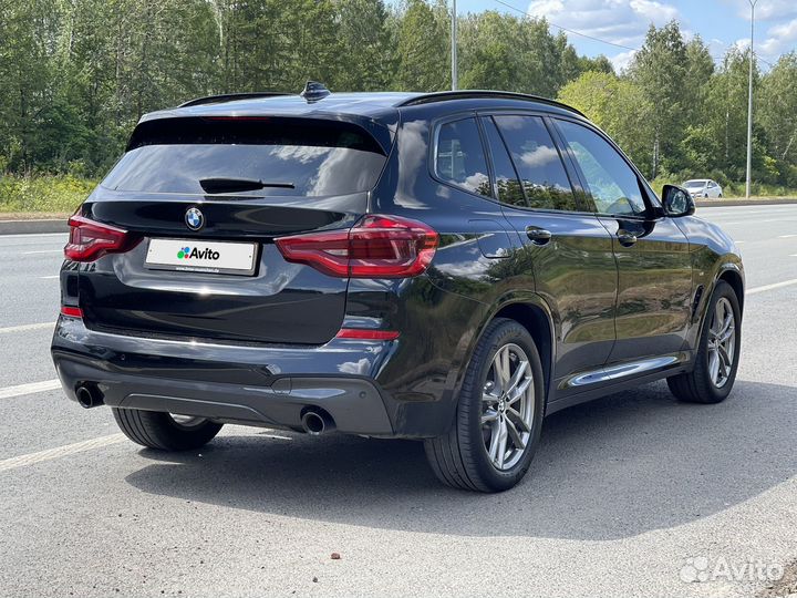 BMW X3 2.0 AT, 2019, 91 340 км