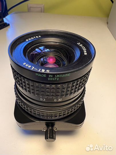 Photex Аrax 35мм F2,8 Tilt/Shift объектив Nikon