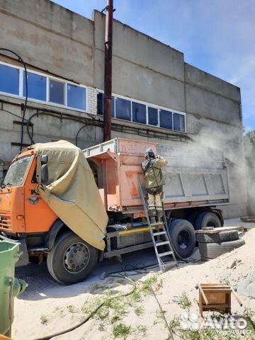 Пескоструйная обработка.Антикор