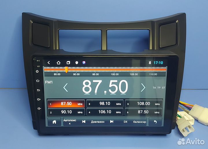 Магнитола android Toyota Vitz 2005+ 9