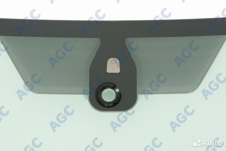 AGC toyota avensis 2003- стекло ветровое зеленое -С обогревом зоны дворников-дд- изм.шелк высота: 90