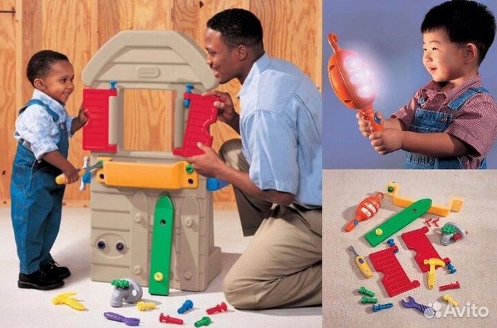 Двухсторонняя мастерская Little tikes