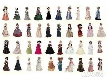 Куклы дамы эпохи