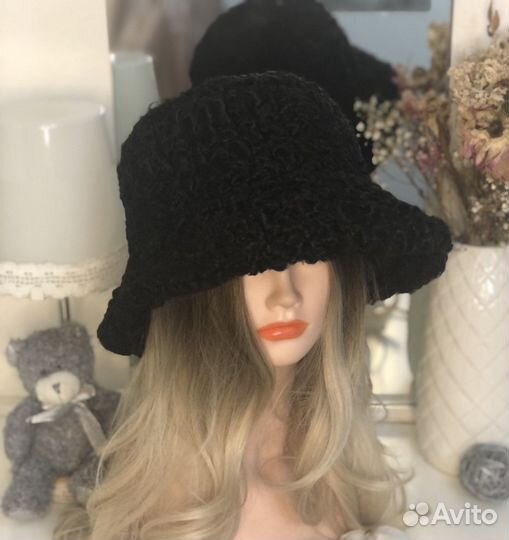 Панама зимняя женская