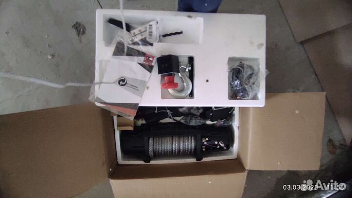 Лебедка электрическая redBTR 12000lbs