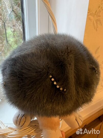 Берет норковый