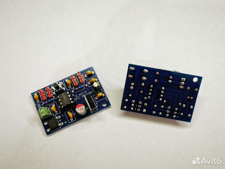 Декодер DCC для 4х сервоприводов