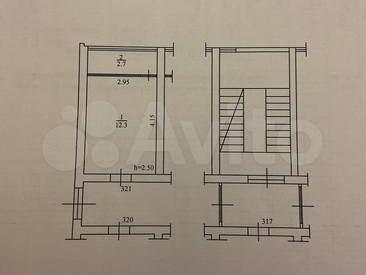1-к. квартира, 15 м², 3/5 эт.