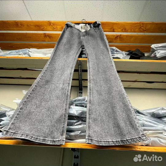 Джинсы клеш Rick Owens type balenciaga y2k