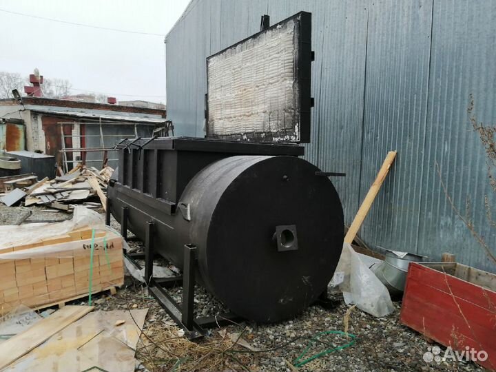Крематор для животных дизель газ 1000кг