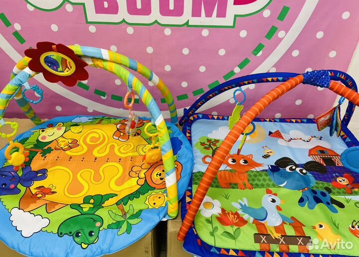 Детские развивающие коврики
