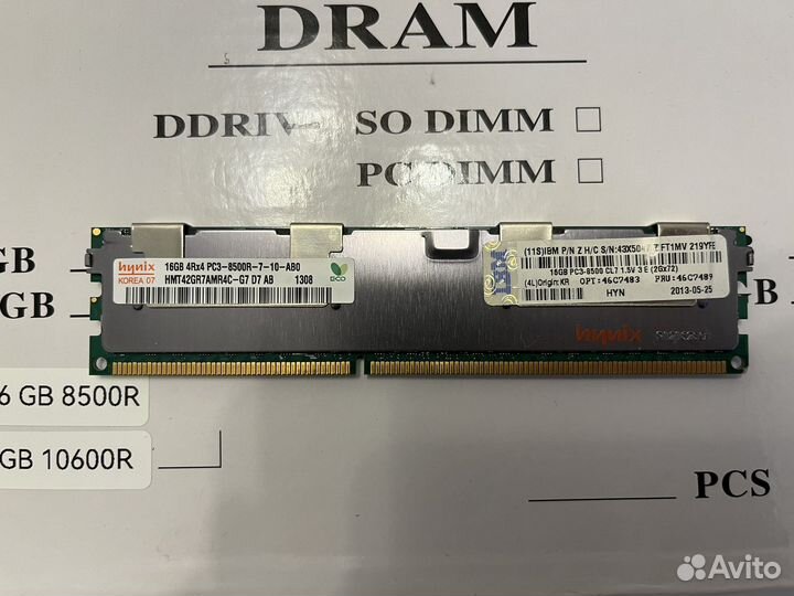 Оперативная память ddr3 reg ecc