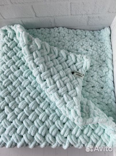 Плед ручной работы