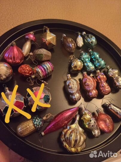 Ёлочные игрушки СССР