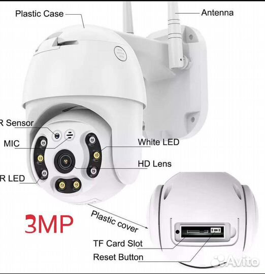 Камера видеонаблюдения wifi