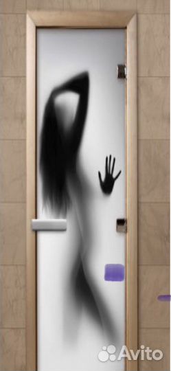 Стеклянные двери для сауны, бани