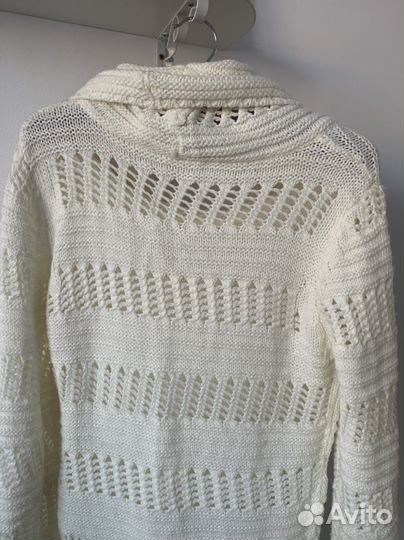 Платье белое ажурное туника свитер