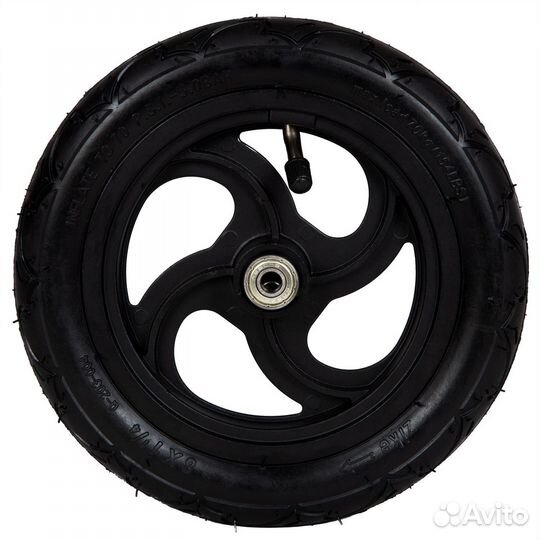 Колесо 200mm резиновое, alu