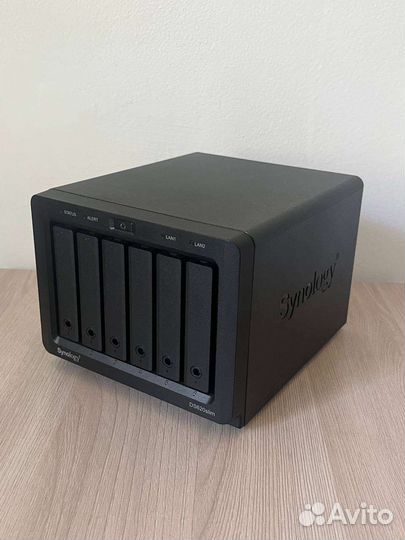 Сетевое хранилище synology на 6 дисков, 2тбх6