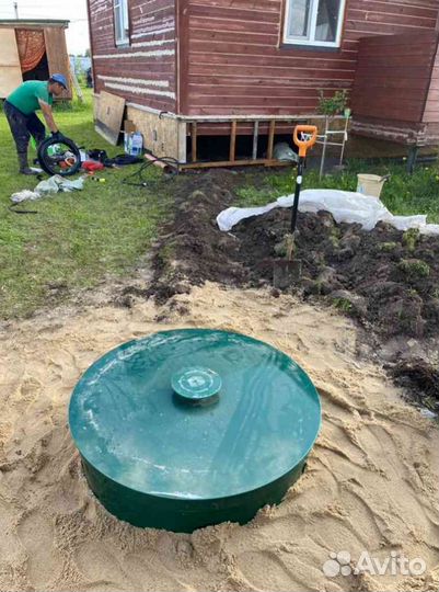 Септик установка монтаж под ключ за 1 день