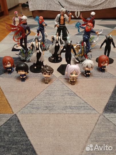 Аниме фигурки 16 штук