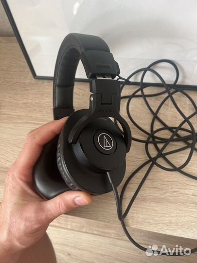 Студийные наушники audio technica ath-m30x