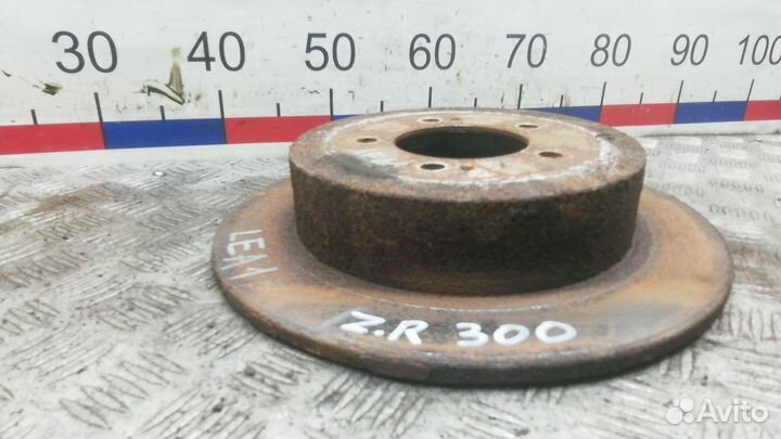 Диск тормозной задний Citroen C-Crosser 2008