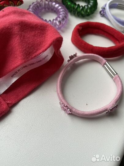 Ободки заколки повязки резинки для девочки