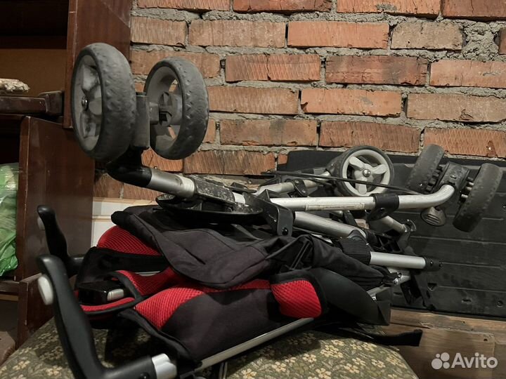 Коляска трость складная