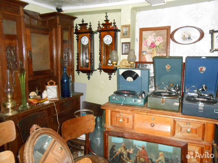 Антикварные часы 1900г