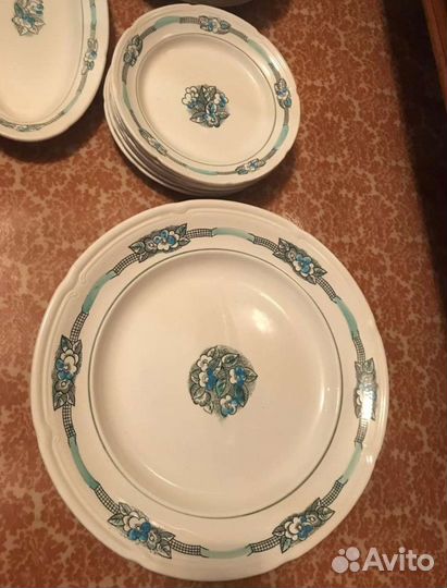 Столовый сервиз СССР зик