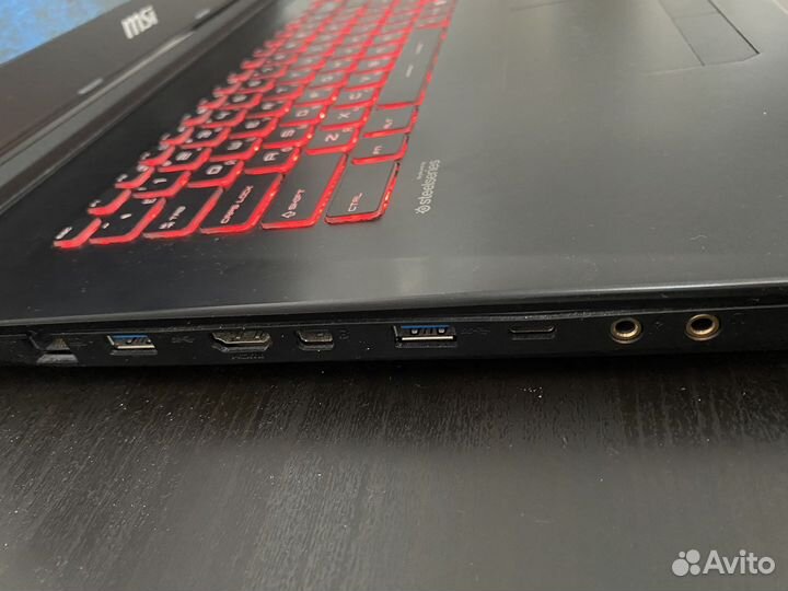 Ноутбук игровой MSI gp72vr 7RFX (Leopard Pro)
