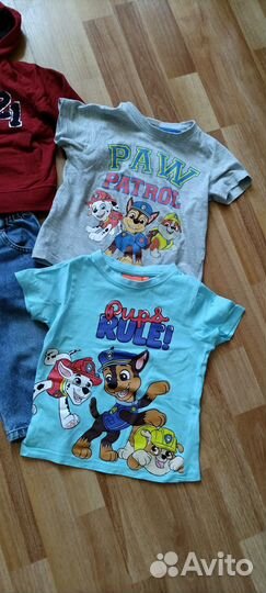 Вещи пакетом на мальчика р 86-92