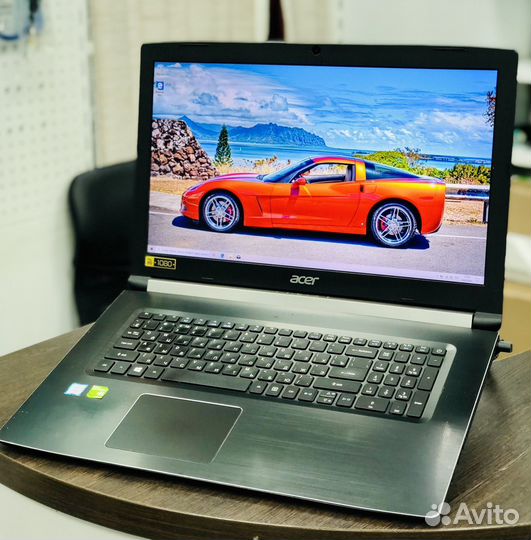 Ноутбук Acer 17.3/FHD/i5-7/940MX/12Gb/SSD/Гарантия