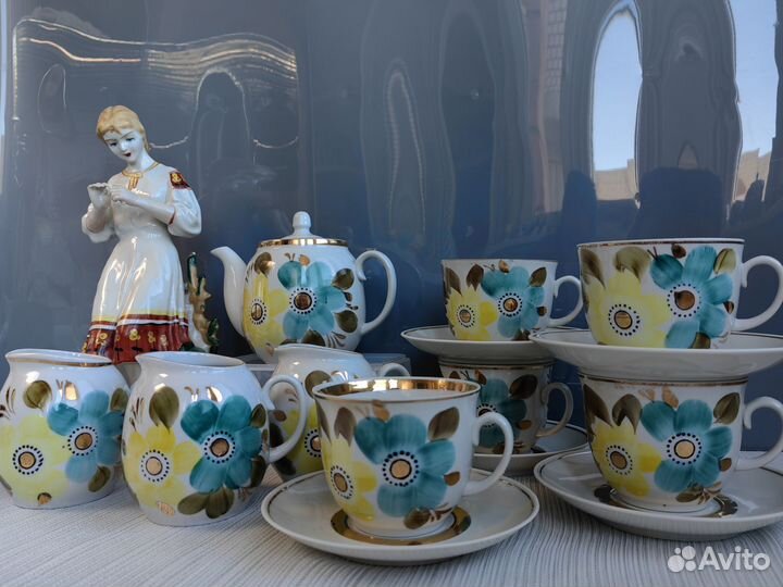 Чайный сервиз СССР барановка