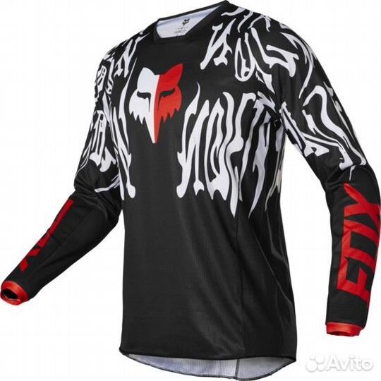 Мотоджерси Fox 180 Peril Jersey (Black/Red)