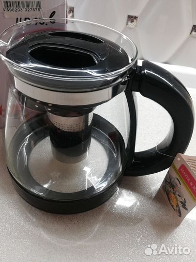 Чайник заварочный стеклянный