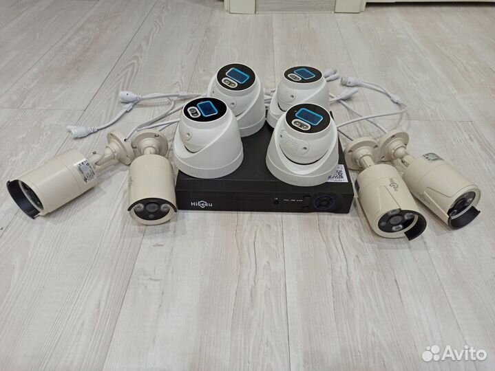 Комплекты видеонаблюдения проводные и беспроводные