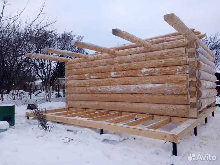 Сруб для бани 3х5