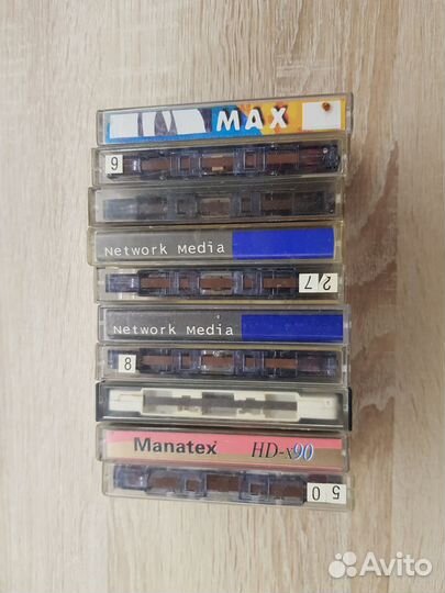 Аудиокассеты пакетом