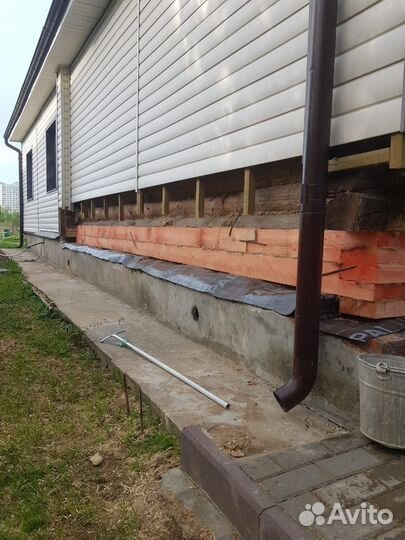 Замена бруса