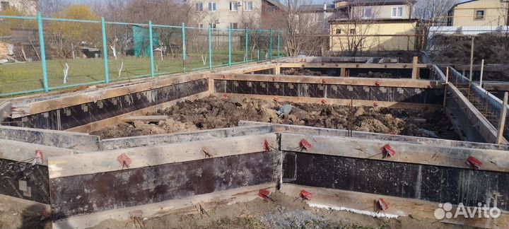 Кровельные работы. Монолитные работы