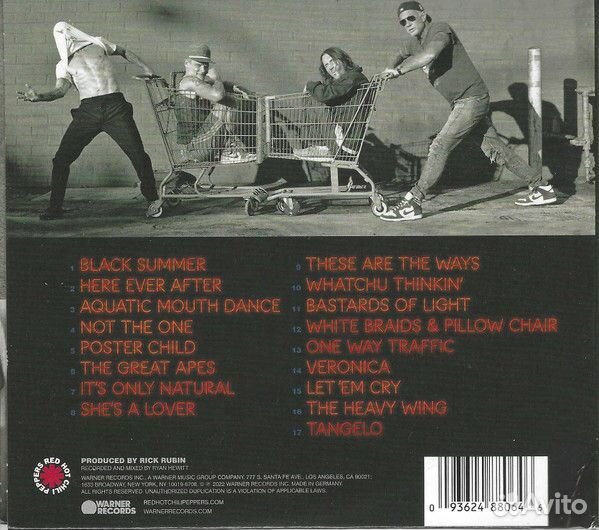 Red Hot Chili Peppers - Unlimited Love (CD)