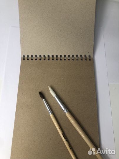 Блокноты ежедневники крафт эко