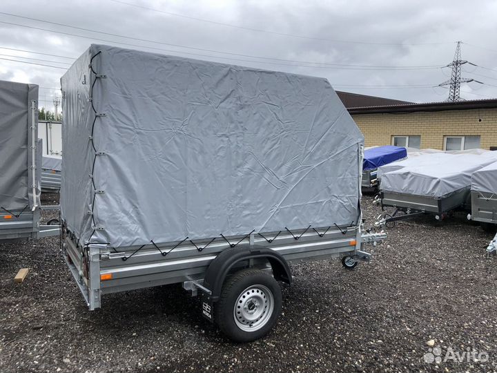 Легковой прицеп Мзса 2,5 х 1,5 тент 1,5 + колесо