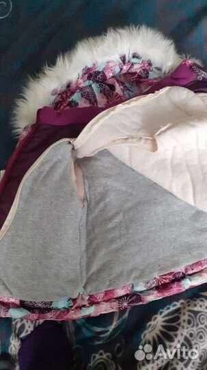 Зимний комбинезон для девочки 86