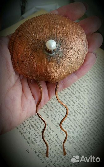 Шпилька для волос ручной работы