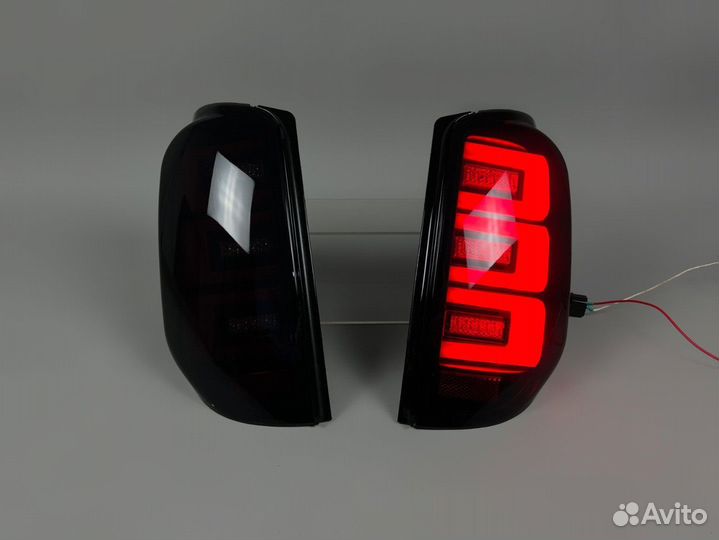 Стопы Mitsubishi L200 06-13г Тюнинг Дымчатые N2484