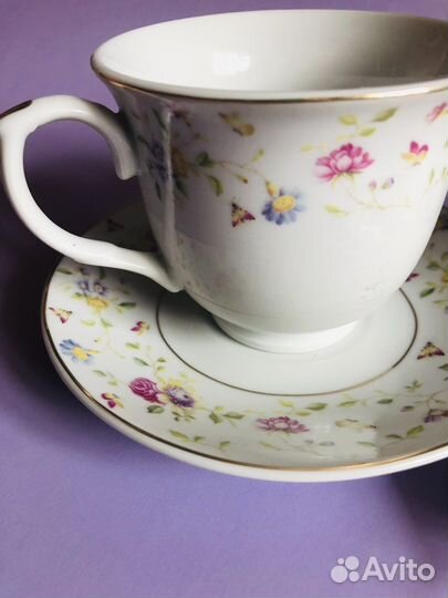 Чайная пара Lefard кофейная чашка чайная